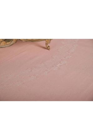 Demet Lüx Jakar Polycotton Kumaş Pudra Masa Örtüsü 160x260 Cm 1061