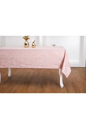 Ipek Lüx Jakar Polycotton Kumaş Pudra Masa Örtüsü 160x220 Cm 1073