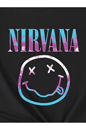 Nirvana Baskılı Unisex Tişört - İkonik Rock Tarzı