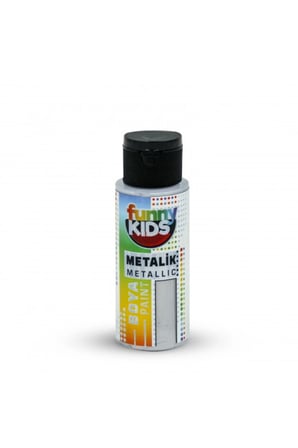 Funny Kids Metalik Boya 070Cc 2312 Gümüş