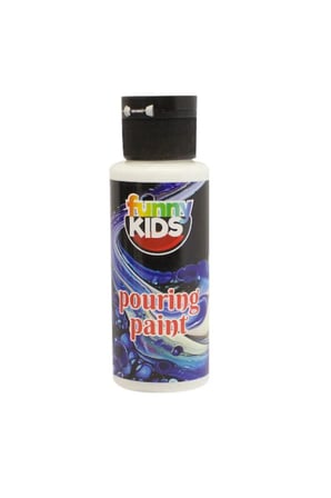 Funny Kids Pourıng Akrilik Boya 70Cc Beyaz