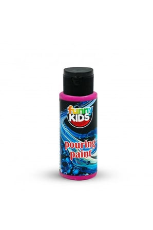 Funny Kids Pourıng Akrilik Boya 70Cc Fuşya