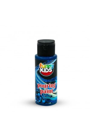 Funny Kids Pourıng Akrilik Boya 70Cc Lacivert