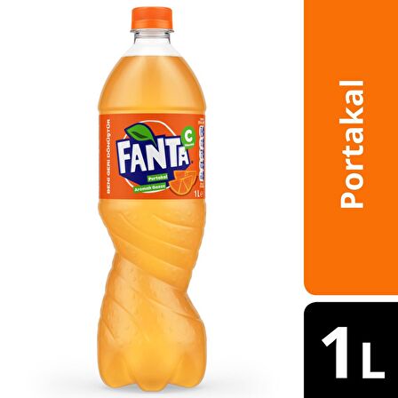 Fanta Portakal Aromalı Gazoz 1 Lt 