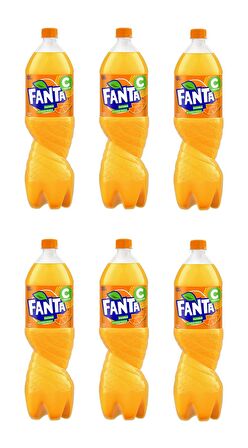 Fanta Portakal Aromalı Gazoz 1,5 Lt X 6 Adet