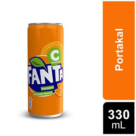 Fanta Portakal Aromalı Gazoz 330 Ml X 6 Adet