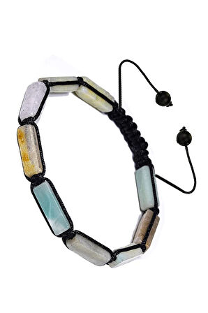 Sertifikalı Amazonit Taşı Doğal Taş Bileklik