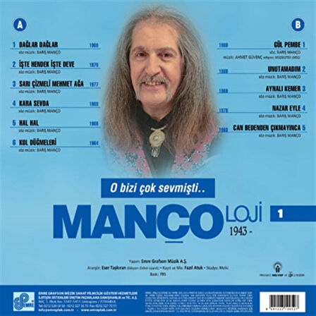 Barış Manço Mançoloji 1 - Plak
