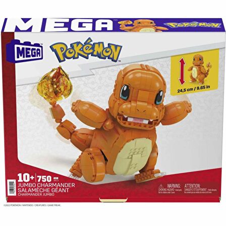 HHL13 MEGA™ Pokémon™ Jumbo Charmander 750 parça +10 yaş