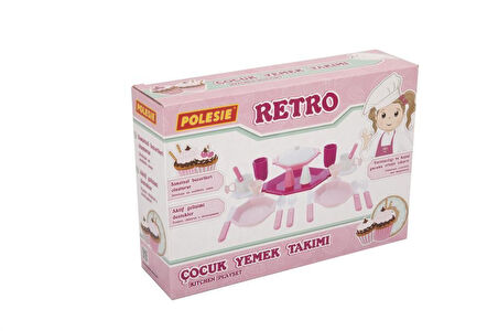 TWOX Polesie Retro Çay Ve Yemek Takımı Seti 23 Parça Kutulu - POL-87706