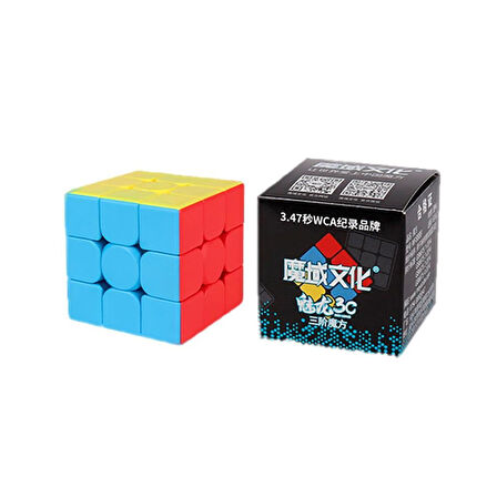 TWOX Nessiworld 1884 Moyu 3x3 Klasik Küp -Başeltoys