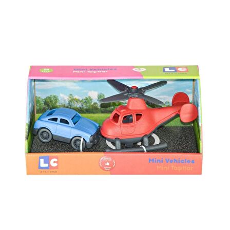 Nessiworld LC-30938 Let's be Child - Minik Taşıtlar Araba-Helikopter