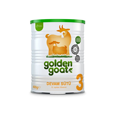 TWOX Nessiworld Golden Goat 3 Keçi Sütlü Devam Sütü 1+ Yaş 400 Gr