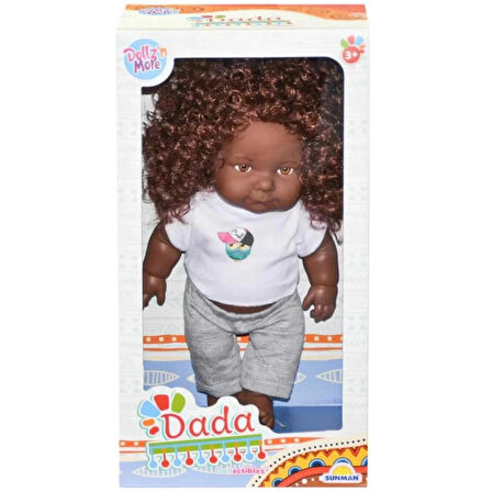 Çocuk Dada Et Bebek Saçlı 35 cm