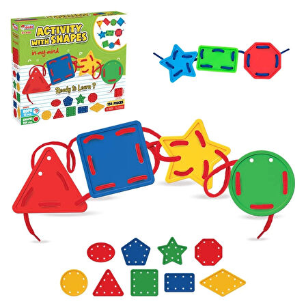 Çocuk Şekillerle Aktivite 156 Parça