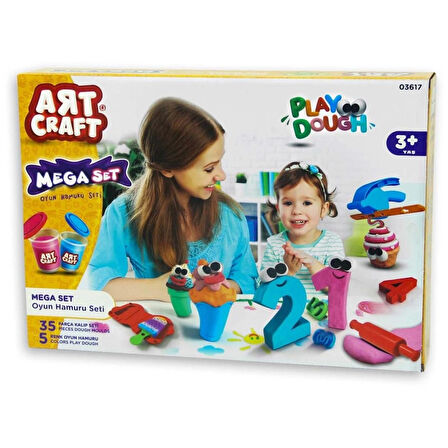 Çocuk Dede Art Craft Mega Oyun Hamuru Seti
