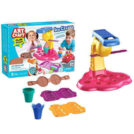 Çocuk Dede Art Craft Dondurma Oyun Hamuru Seti