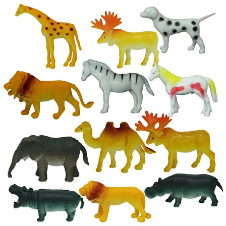 Çocuk Vahşi Hayvanlar Poşetli