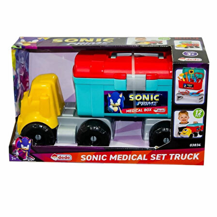 Çocuk 03834 Sonıc Medikal Set Tır - Fen Toys