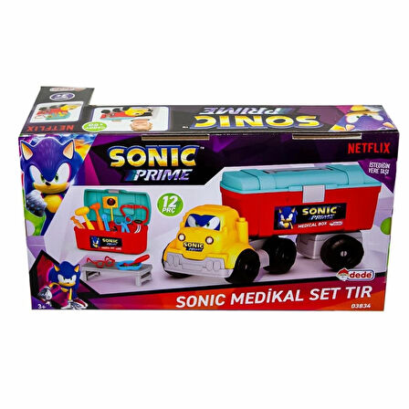 Çocuk 03834 Sonıc Medikal Set Tır - Fen Toys