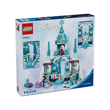 Çocuk 43244 Lego Disney Elsanın Buz Sarayı 630 parça +6 yaş