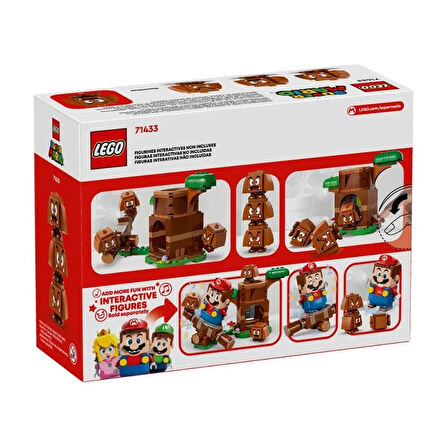 Çocuk 71433 Lego Super Mario Goomba Oyun Parkı Ek Macera Seti 173 parça +7yaş