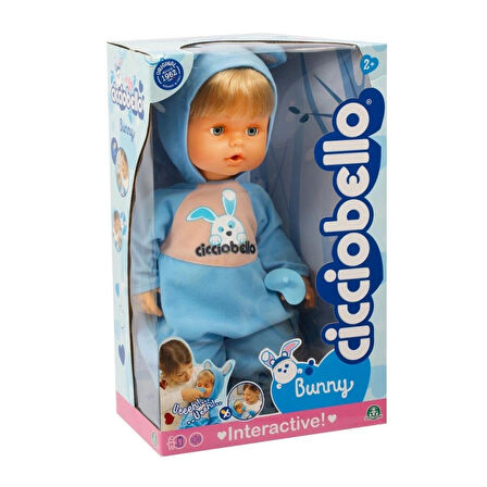 Çocuk CCB09001 Cicciobello Tavşan Kostümlü ve Sesli 42 cm Bebek