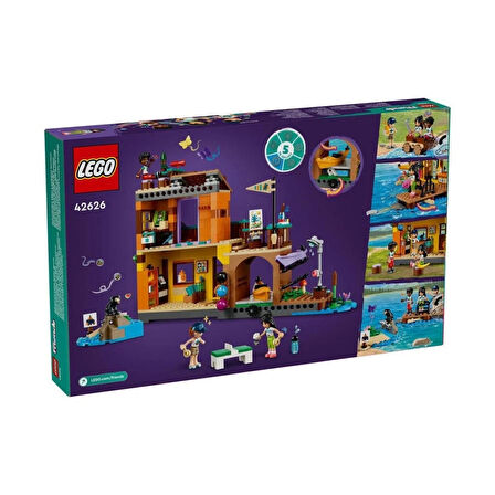 Çocuk 42626 Lego Friends Macera Kampı Su Sporları 628 parça +7 yaş