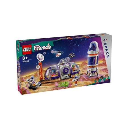 Çocuk 42605 ® Friends Mars Uzay Üssü ve Roketi 981 parça +8 yaş