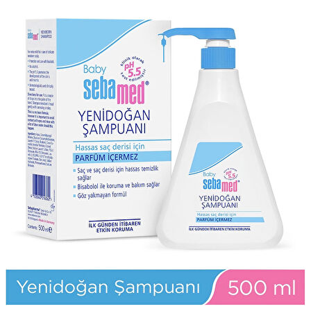  Sebamed Baby Yenidoğan Bebek Şampuanı 500ml