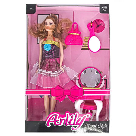 Çocuk Anlily Makyaj Masalı Bebek