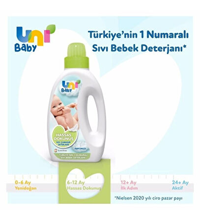 Çocuk Uni Baby Sensitive Sıvı Çamaşır Deterjanı 1500 ml