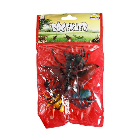 Çocuk Böcekler ve Yılanlar Poşetli