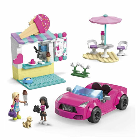 Çocuk HPN78 MEGA Barbie® Dondurma Standı 226 parça +6 yaş