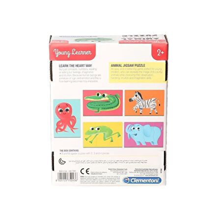 Çocuk 75043TR Young Learner - Sevimli Hayvanlar Yapboz +3 yaş