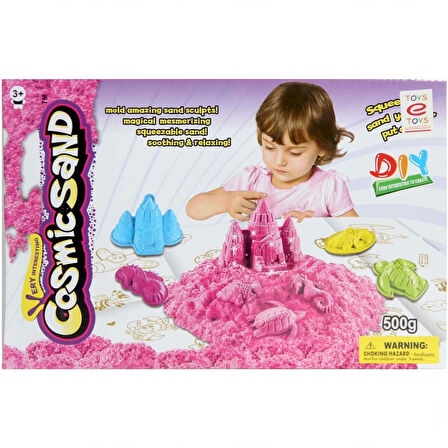 Çocuk Kozmik Oyun Kumu Seti 500 Gr.