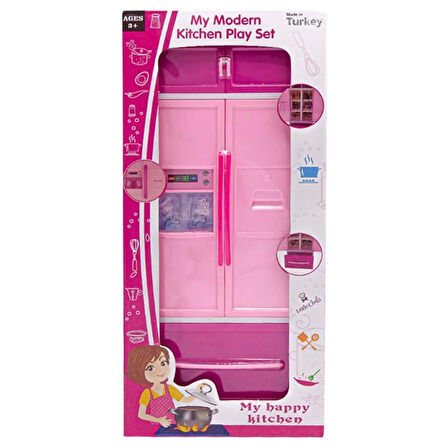 Çocuk My Happy Mutfak Seti Buzdolabı