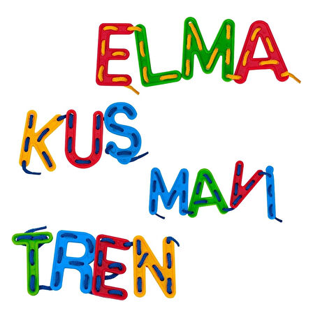 Çocuk Harflerle Aktivite 140 Parça