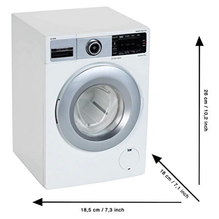 Çocuk 9213 Bosch Oyuncak Sesli Işıklı Çamaşır Makinesi