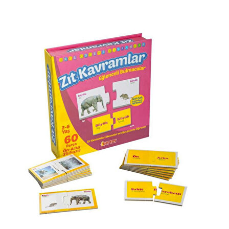 TWOX 1390 Eğlenceli Bulmacalar  Zıt Kavramlar -Dıytoy