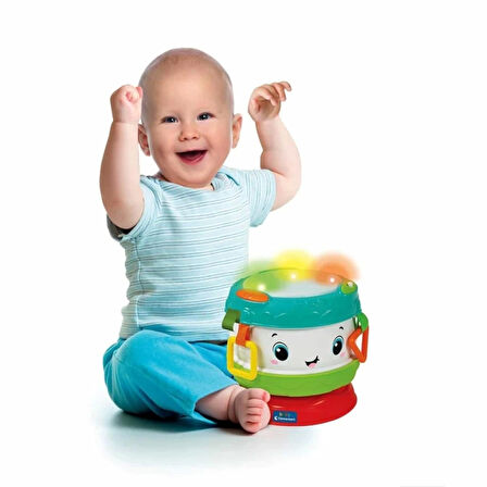 Çocuk 17409 Baby Clementoni - Aktiviteli Bebek Davulu