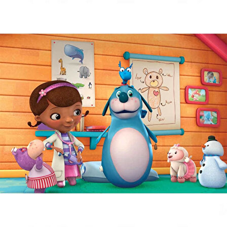 Çocuk KS Doc McStuffins 50 Parça Puzzle
