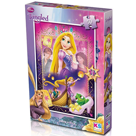 Çocuk KS Tangled 50 Parça Puzzle