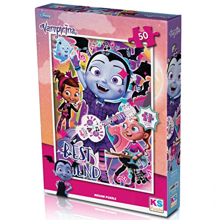 Çocuk KS Vampirina 50 Parça Puzzle