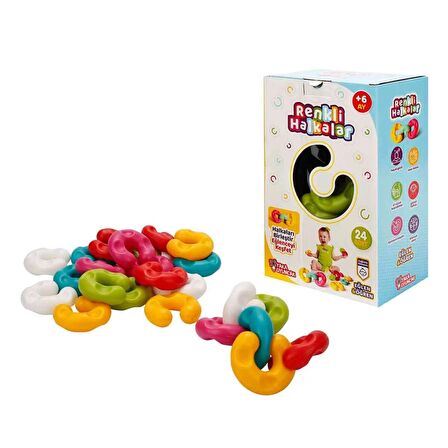 TWOX Nessiworld Renkli Halkalar 24 Parça