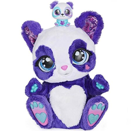 TWOX Nessiworld Peek-A-Roo Gizemli Bebek Etkileşimli Panda-Roo Peluş Oyuncak