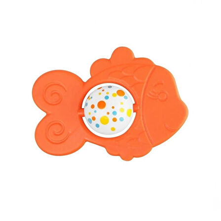 Çocuk LC Arkadaşım Balık Diş Kaşıyıcı ve Çıngırak