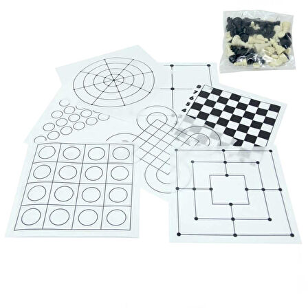 Zeka Gelişimini Destekleyen 8’Li Rulo Akıl Oyunları Seti