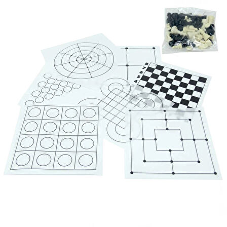 Zeka Gelişimini Destekleyen 8’Li Rulo Akıl Oyunları Seti