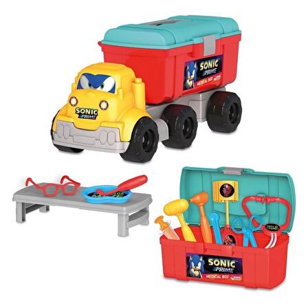 TWOX Sonic Prime Doktor Setli Kamyon 12 Parça